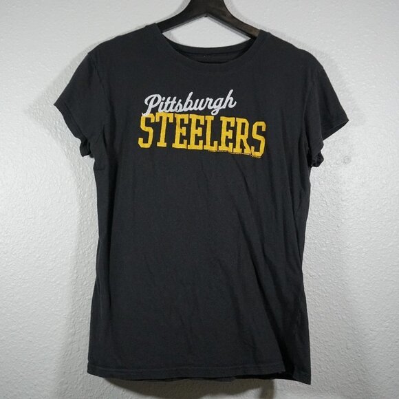 Junk Food Clothing Tops - Junk Food Women's XXL Pittsburgh Steelers T-Shirt